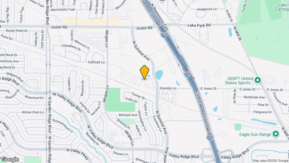 1135 Rusk Wy Map and Location Details