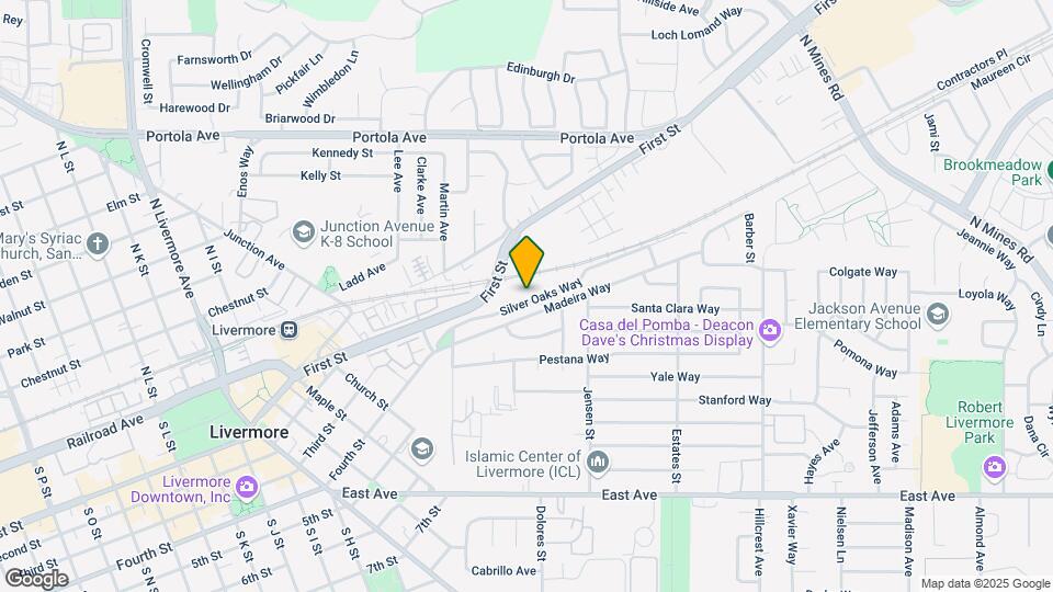 3624 Silver Oaks Way Map and Location Details