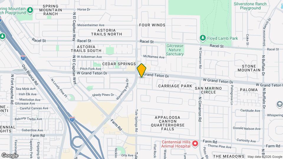 7956 N Kelburn Hill St Map and Location Details