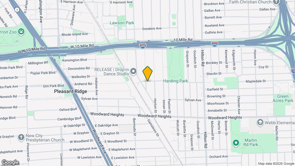3060 Minerva St Map and Location Details