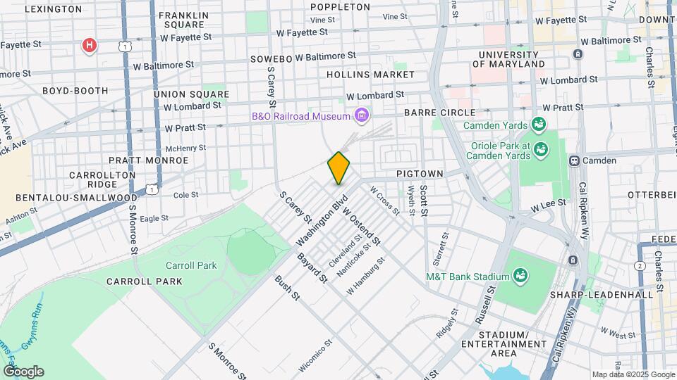 1153 Sargeant St Map and Location Details