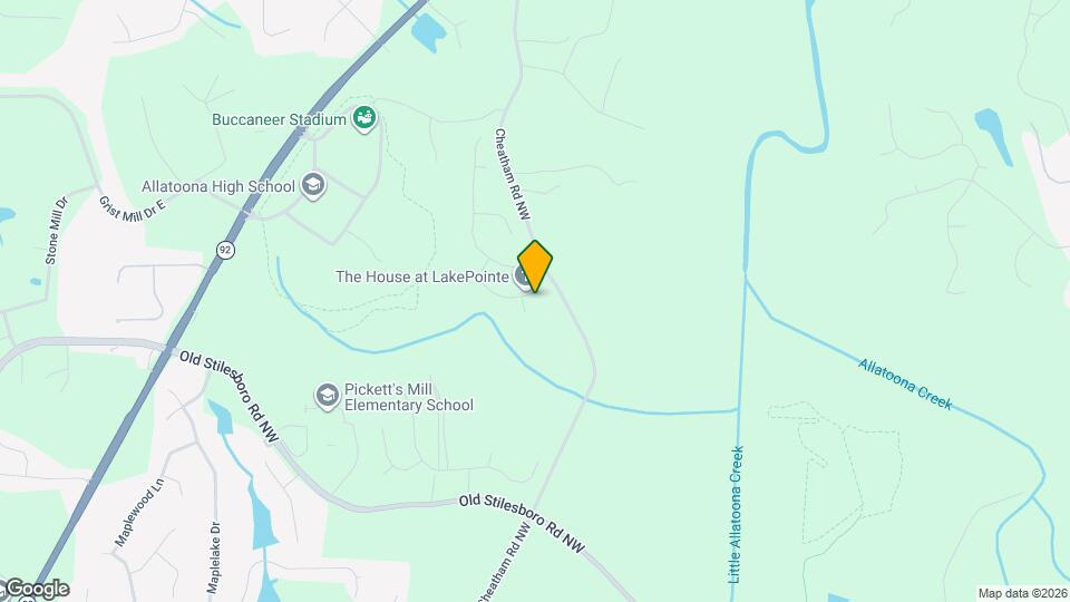 6109 Buck Hollow Dr N W Map and Location Details