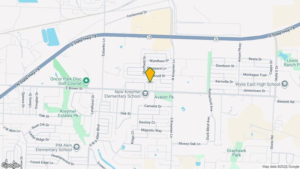 209 Piccadilly Cir Map and Location Details