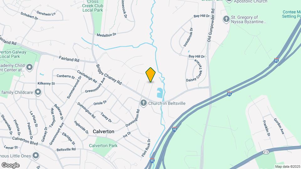 12512 Calvert Hills Dr Map and Location Details