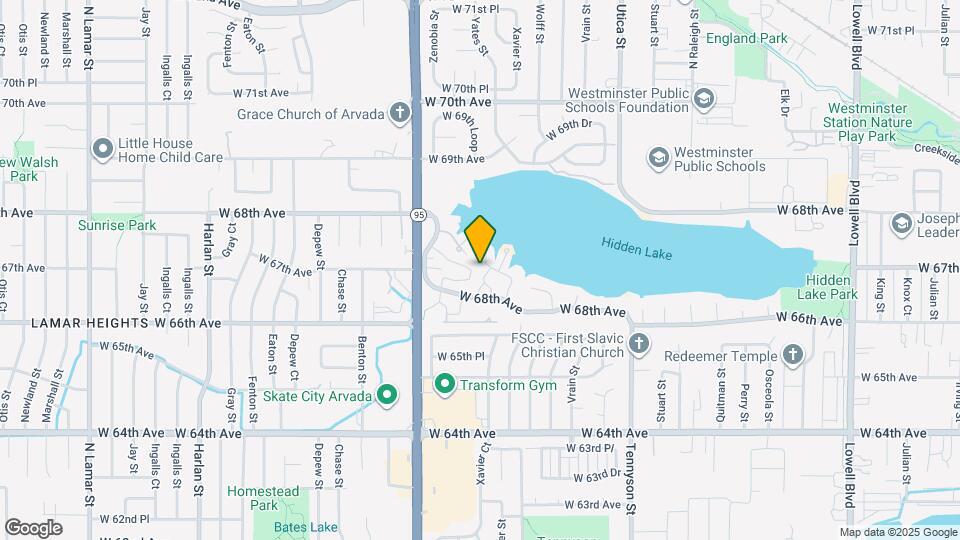 6871 Xavier Cir, Unit 4 Map and Location Details