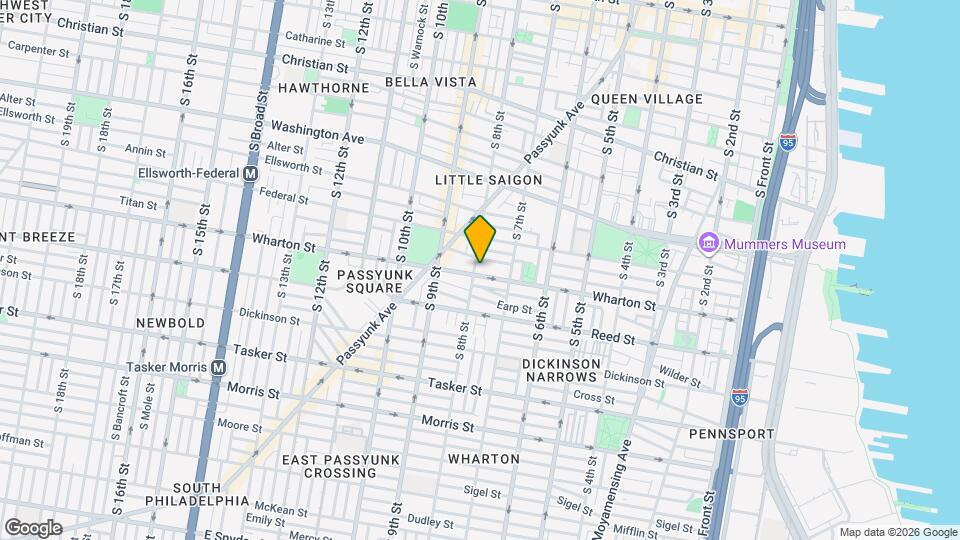1241 S 8th St Map and Location Details