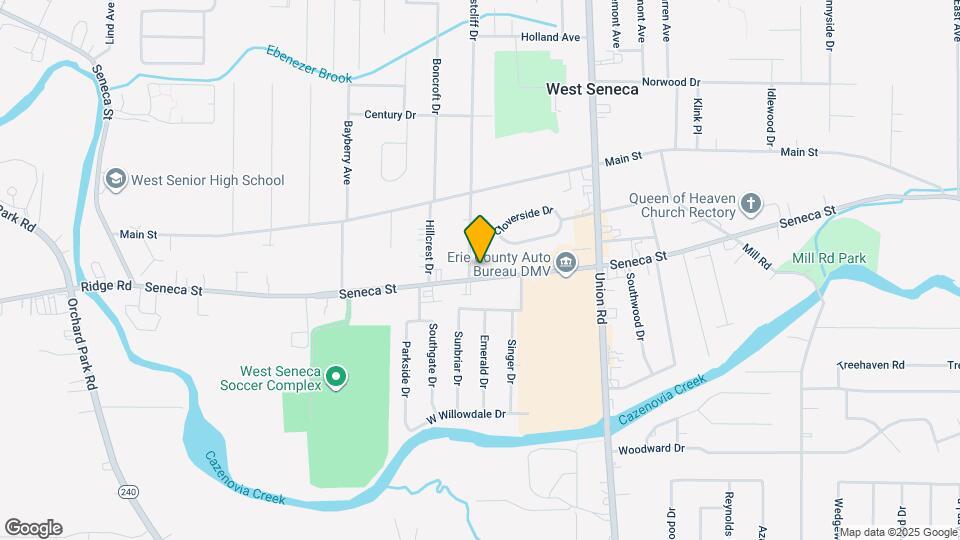 3904 Seneca St Map and Location Details