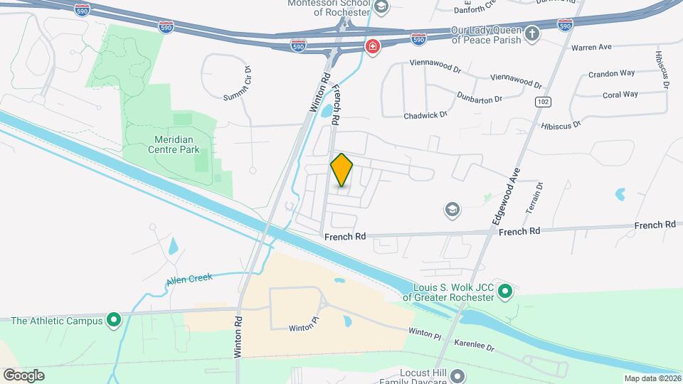 808 Eastbrooke Ln Map and Location Details