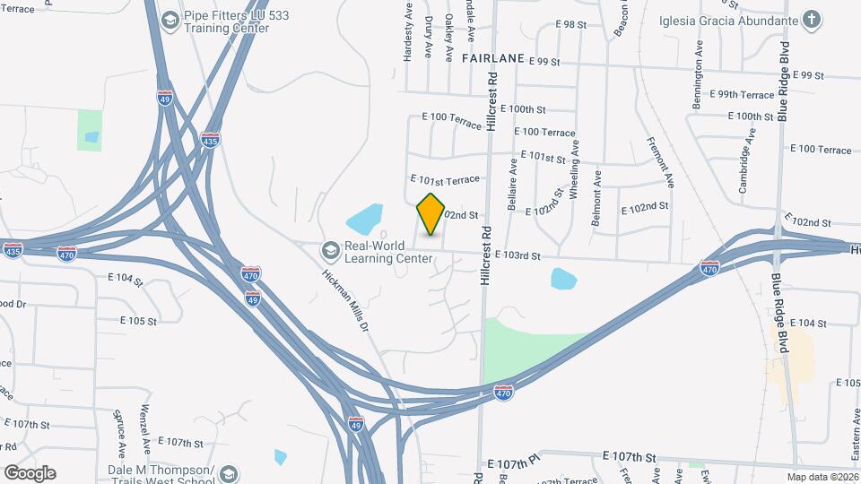 5620 E 103rd St Map and Location Details