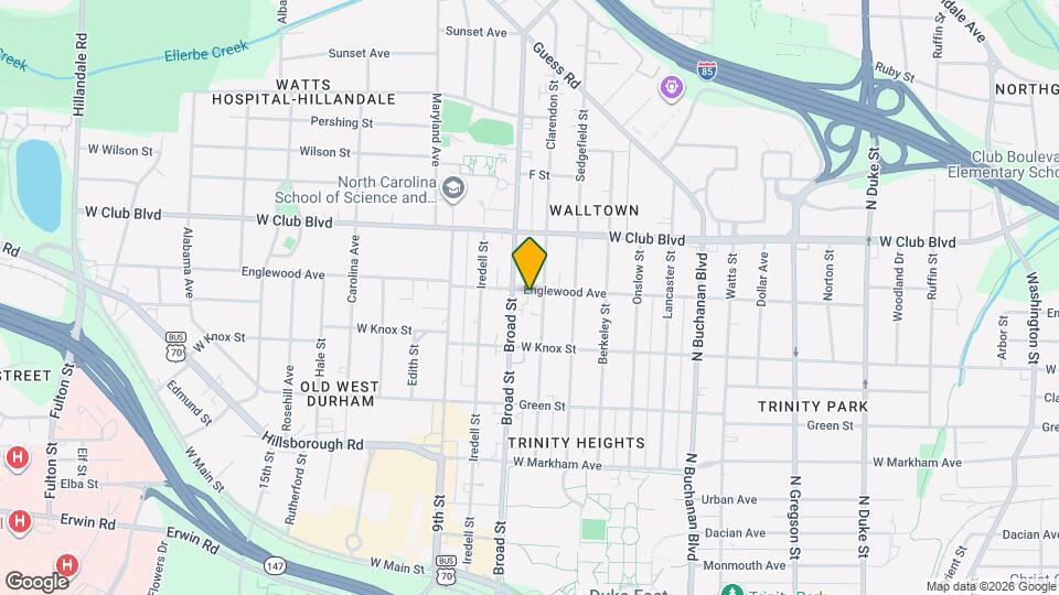 1707 Englewood Ave Map and Location Details