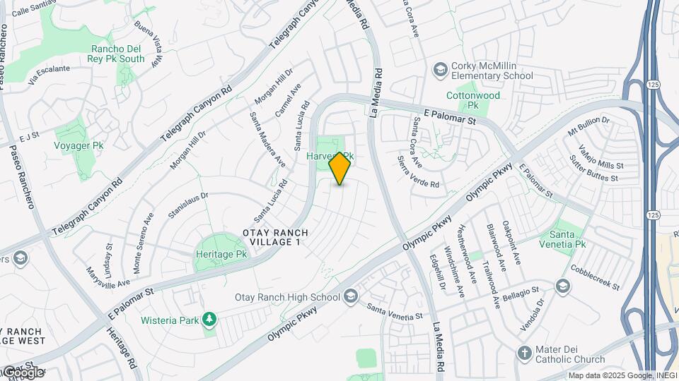 1625 Gold Run Rd Map and Location Details