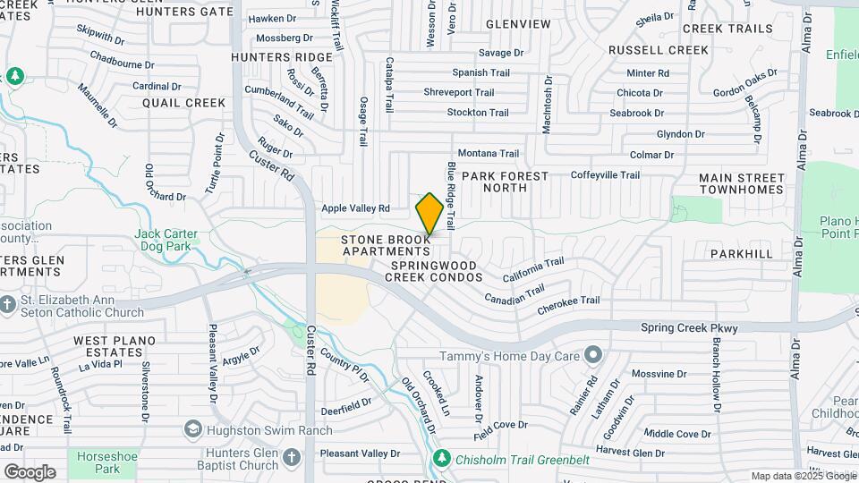 1805 Spring Creek Pkwy Map and Location Details