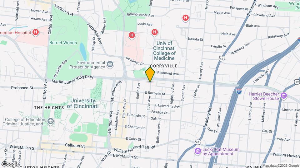 3031 Eden Ave, Unit A207 Mapa y Detalles de la Ubicación