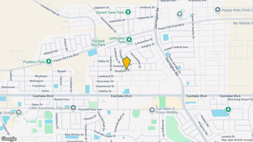 803 Danby St Map and Location Details