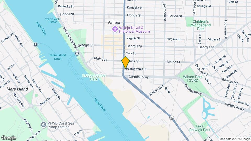 409-415 Pennsylvania St Map and Location Details
