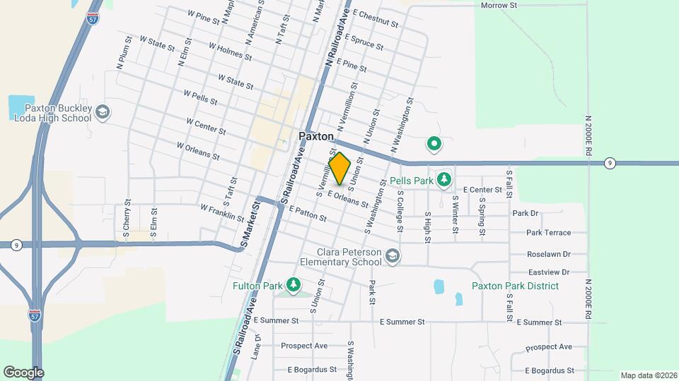 343 E Orleans St Map and Location Details