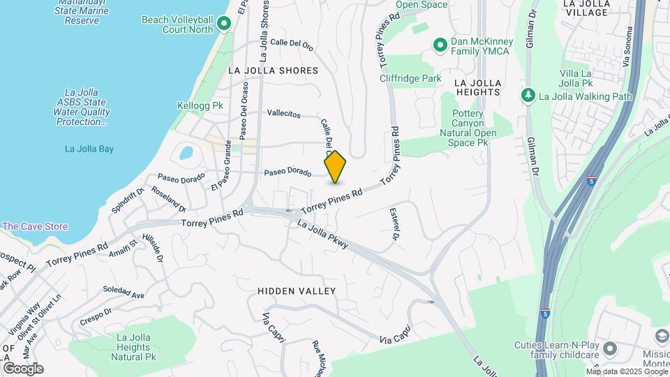 2510 Torrey Pines Rd Map and Location Details