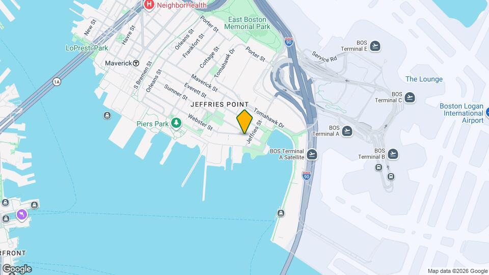 285 Webster St, Unit 2 Map and Location Details