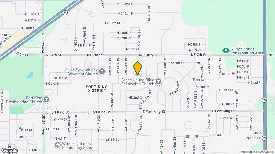 4427 NE 5th St Map and Location Details