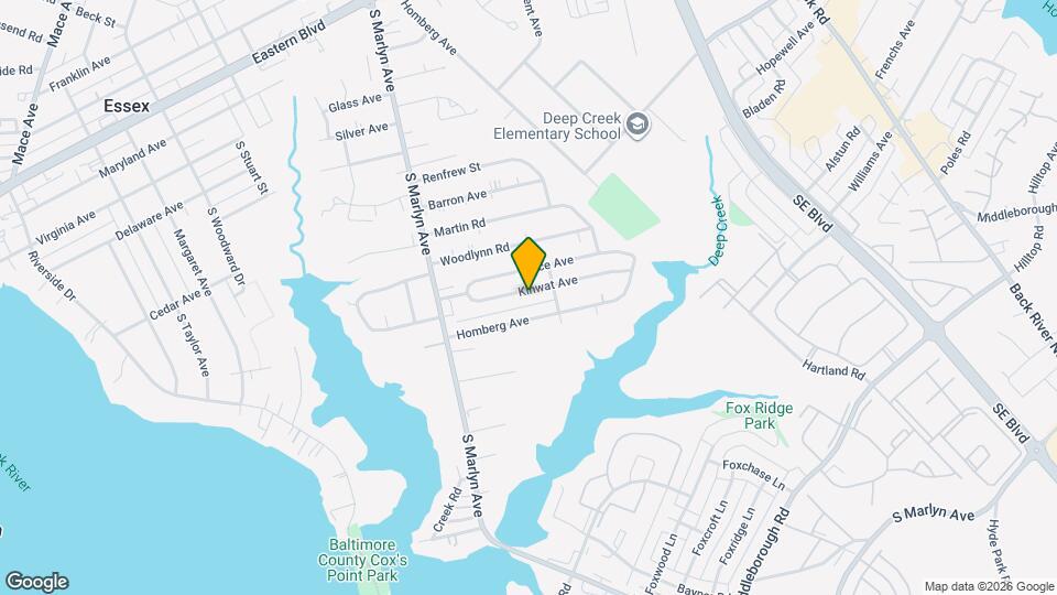 929 Kinwat Ave Map and Location Details