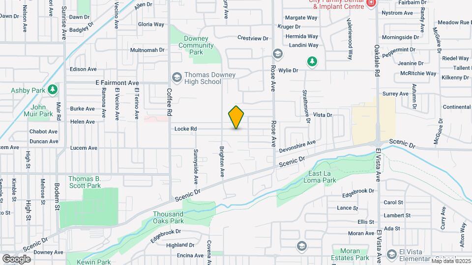 1526 Locke Rd Map and Location Details