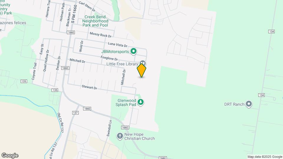 727 Luna Vista Dr Map and Location Details