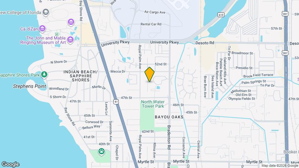 4926 David Ave Mapa y Detalles de la Ubicación