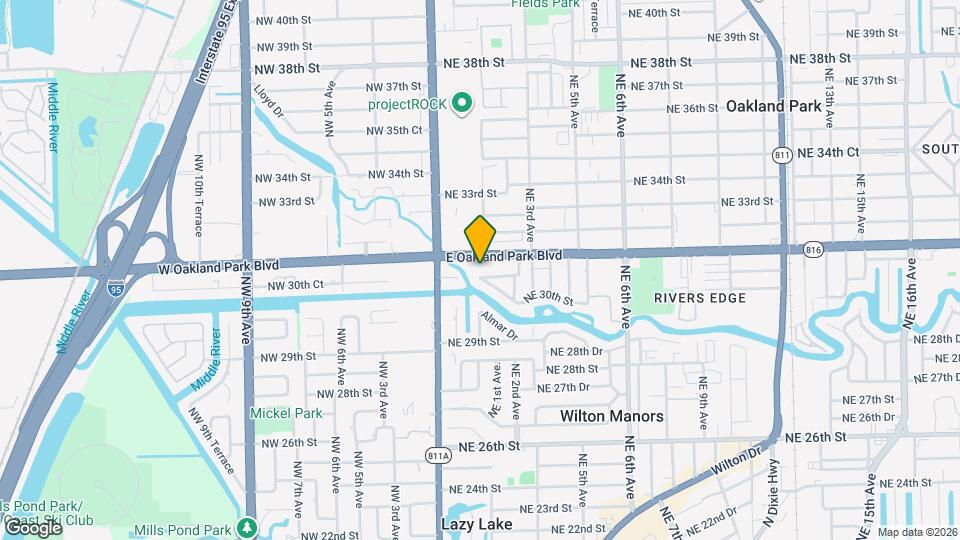 105-107 NE 30th Ct Map and Location Details