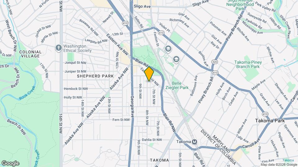 7519 8th St NW Map and Location Details