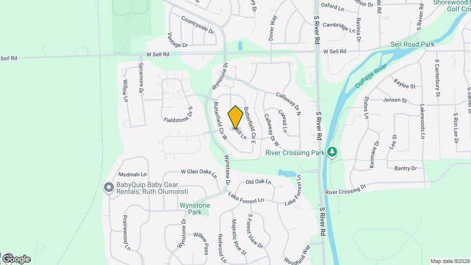 1015 Bayhill Ln Map and Location Details