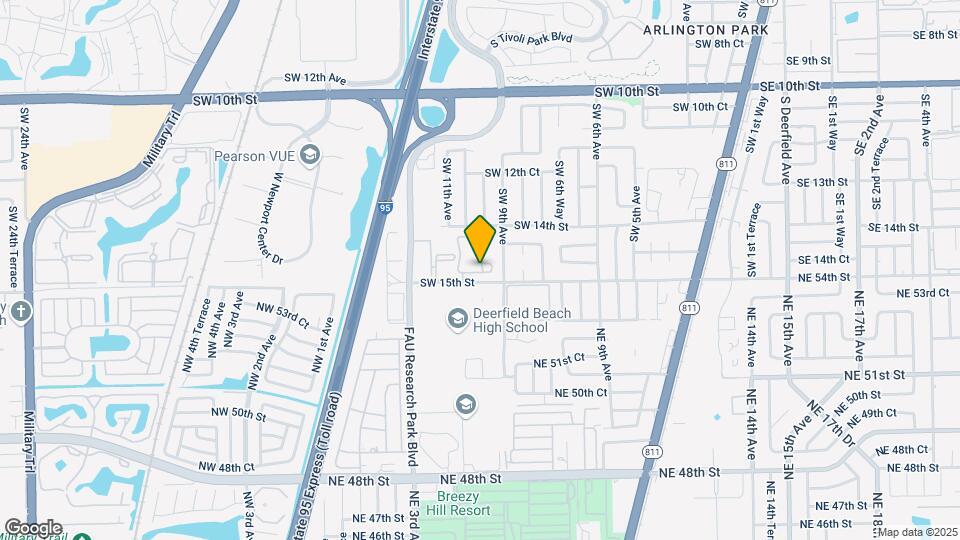 937 SW 15th St Map and Location Details