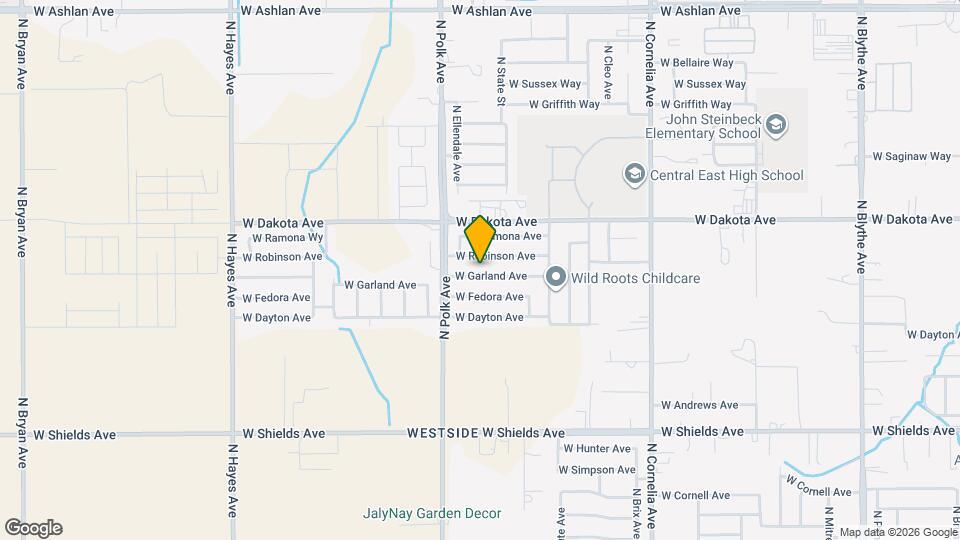 5408 W Garland Ave Mapa y Detalles de la Ubicación