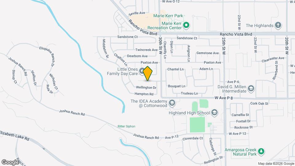 3100 Regency Way Map and Location Details