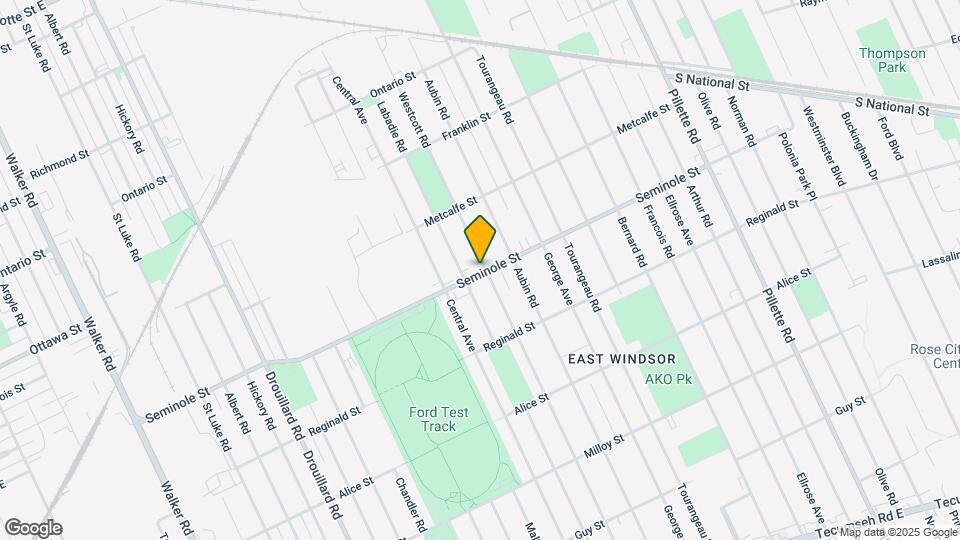 3790 Seminole St Map and Location Details