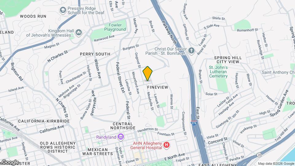 310 Marsonia St Mapa y Detalles de la Ubicación