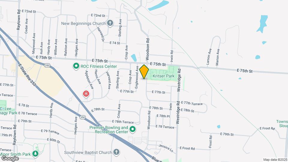 7600 Woodson Rd Map and Location Details