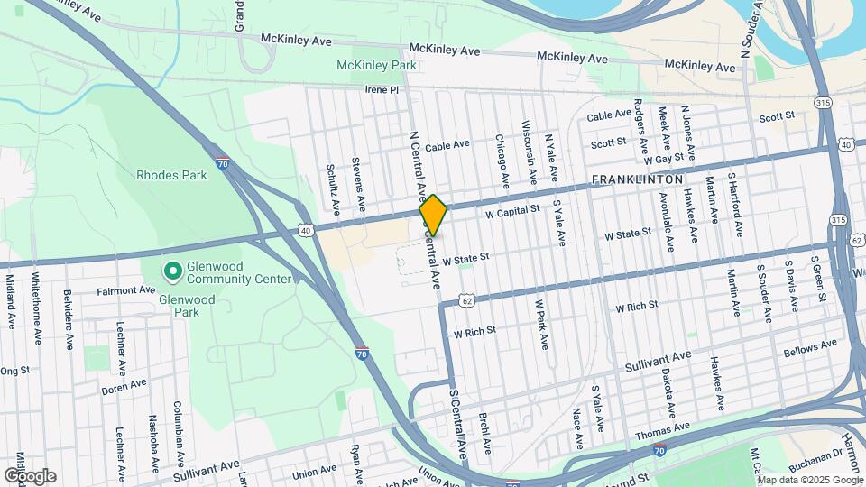 58 S Central Ave Map and Location Details
