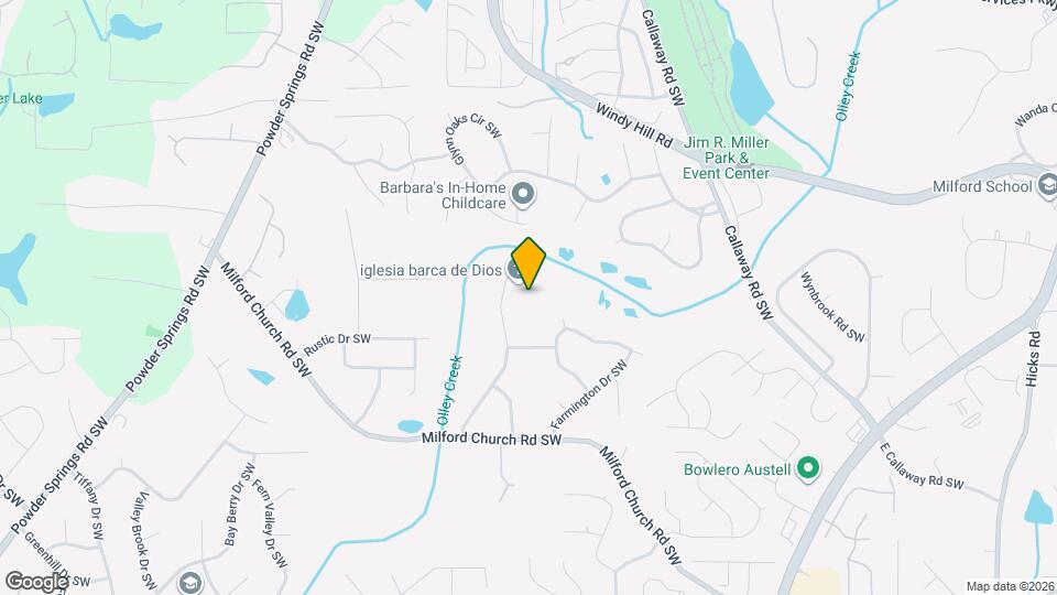 2477 Creekview Dr SW Map and Location Details