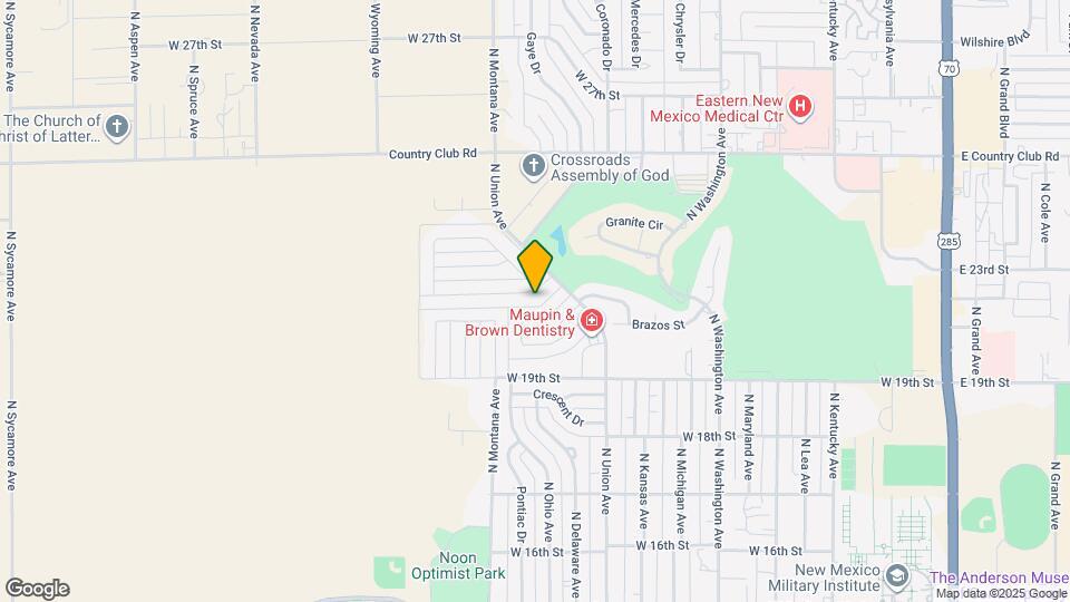 1204 Sorrento Dr Map and Location Details