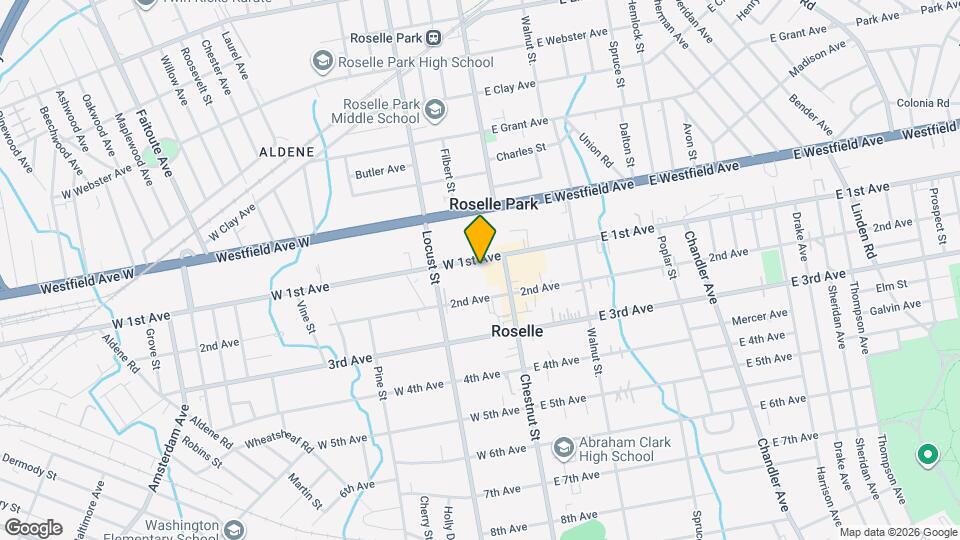 123 W 1st Ave Mapa y Detalles de la Ubicación