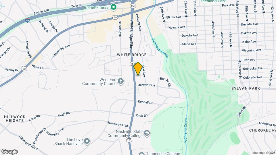 268 White Bridge Pike Map and Location Details