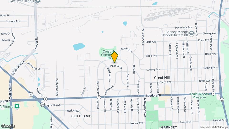 1811 Inner Cir Dr Map and Location Details