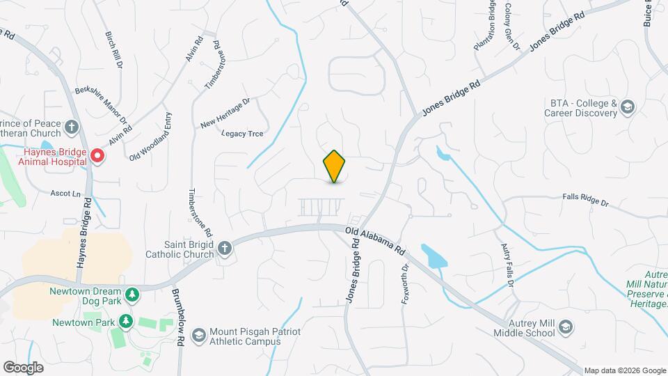 3705 Patterstone Dr Map and Location Details