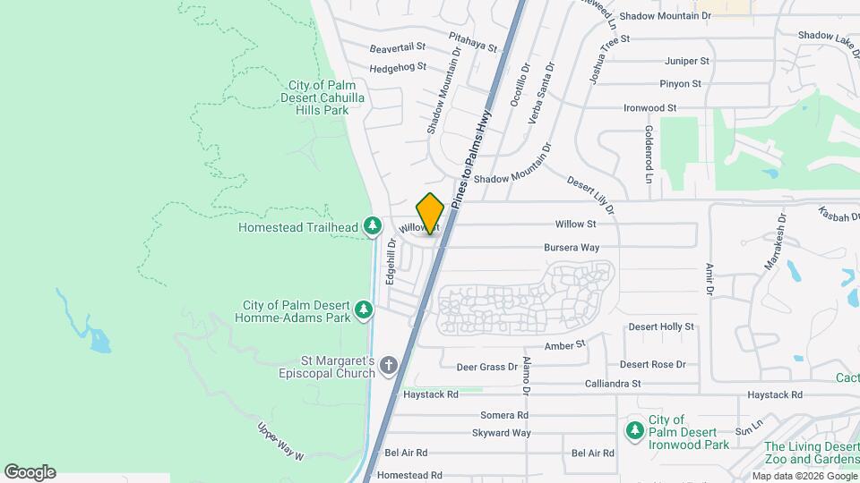 72740-740 Bursera Way Map and Location Details