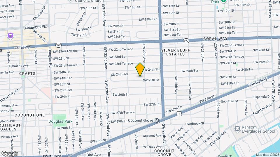 2931 SW 25th St Map and Location Details