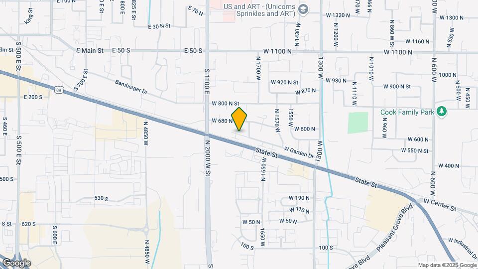 1883 Garden Dr, Unit 1883 W Garden Drive Map and Location Details