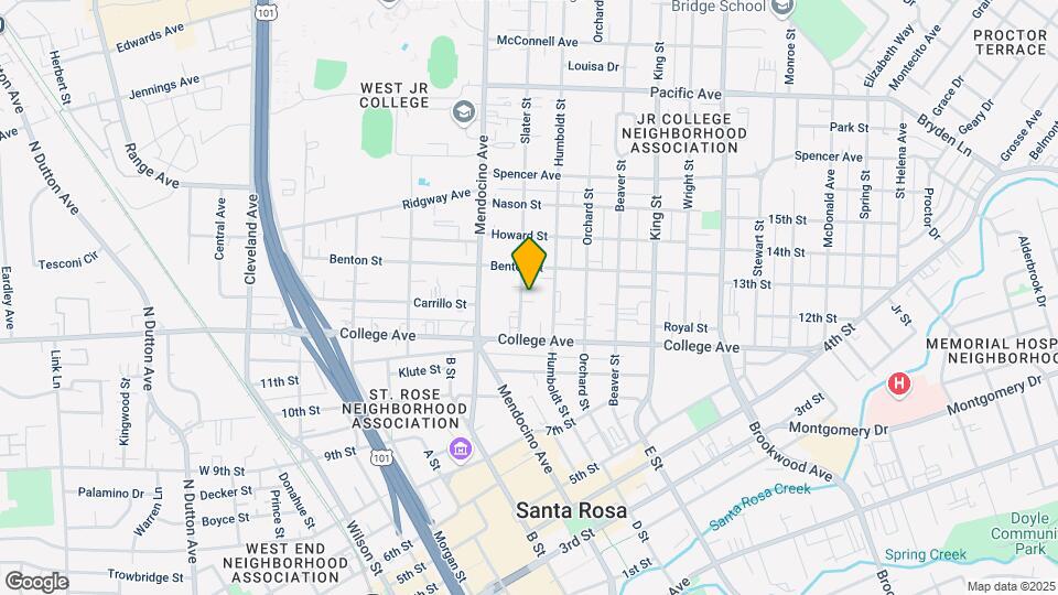 746 Slater St Mapa y Detalles de la Ubicación