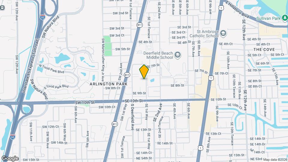 743 SE 1st Way Mapa y Detalles de la Ubicación
