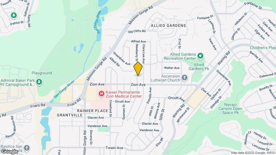 6649 Delbarton St Map and Location Details