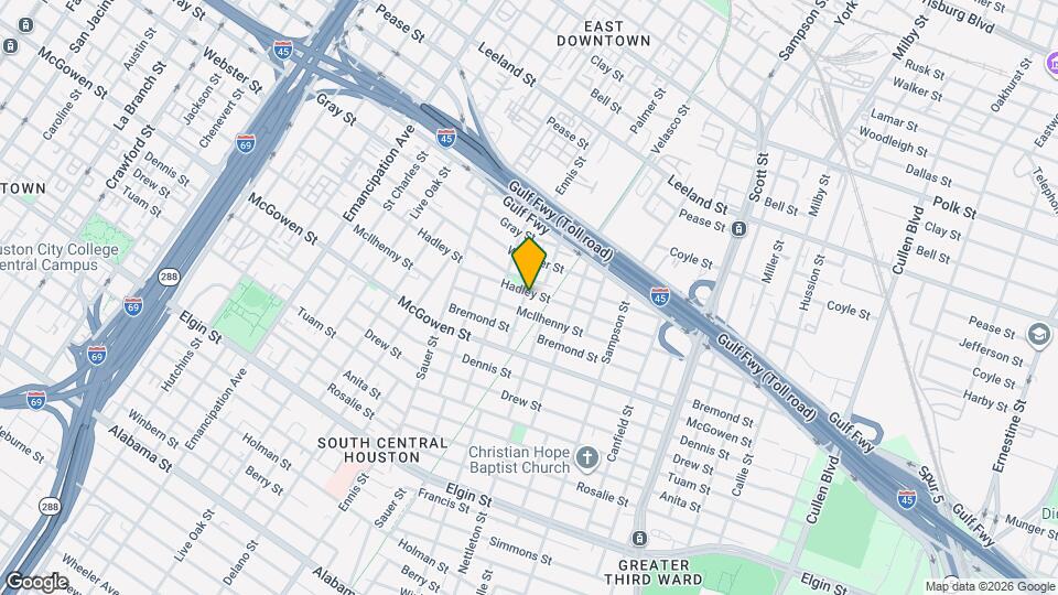 2301 Burkett St Mapa y Detalles de la Ubicación